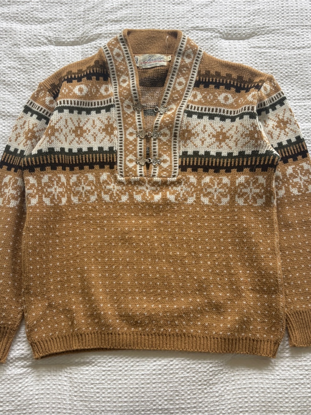 Vintage Norwegian Knit Sweater